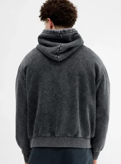 Acid wash hoodie