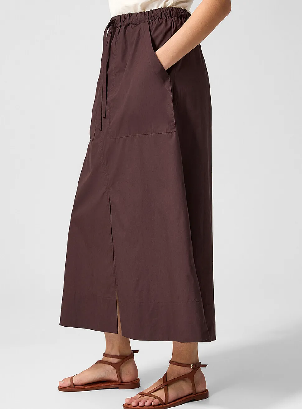 Agadir poplin skirt