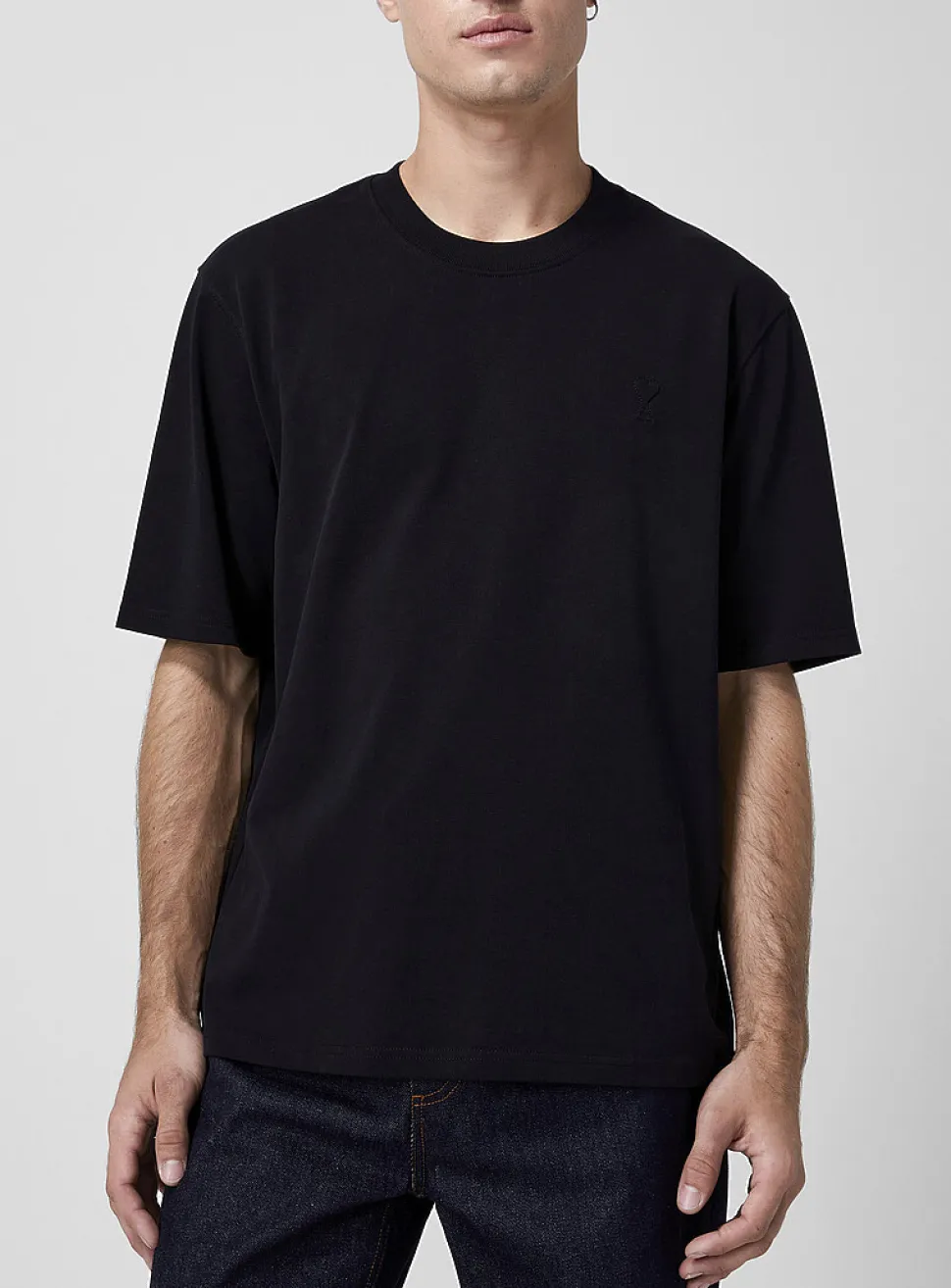 Ami de Cœur embossed logo T-shirt