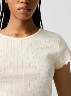 Ana pointelle T-shirt