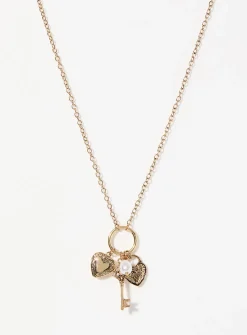 Antique charm chain