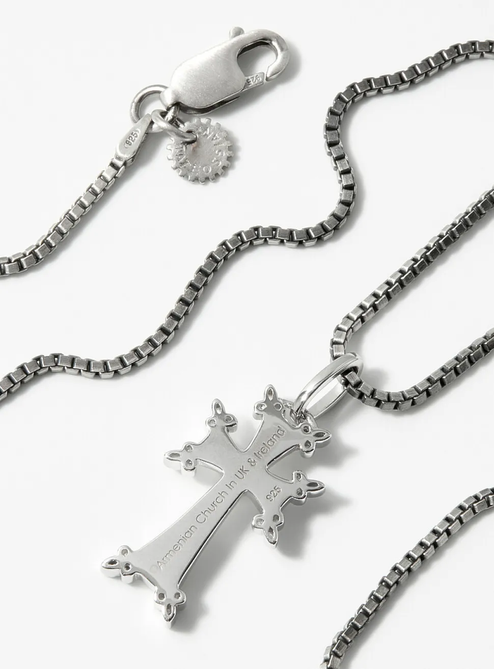 Armenian cross chain necklace