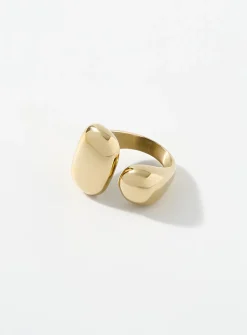 Asymmetric open ring