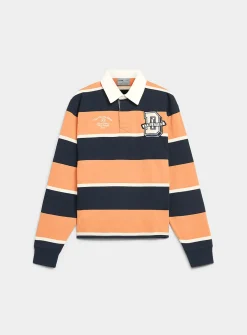 Athletics logo rugby polo