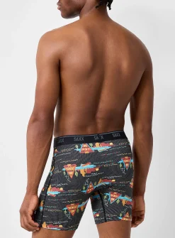6" At the cottage micro-dotwork boxer brief