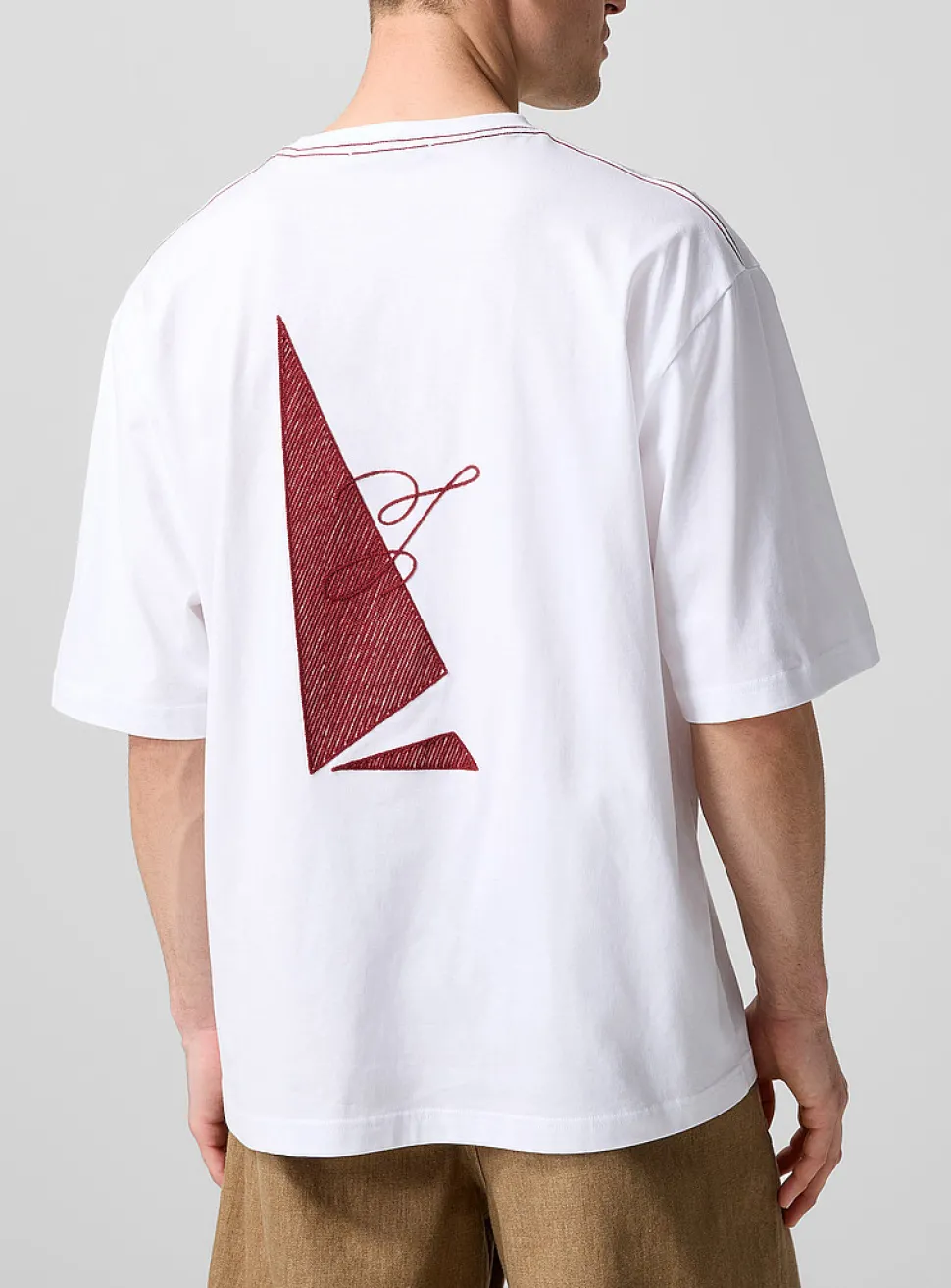 Bateau embroidered T-shirt