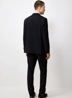 Black piqué tuxedo