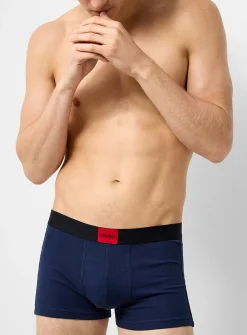 2.5" black/red/navy trunks