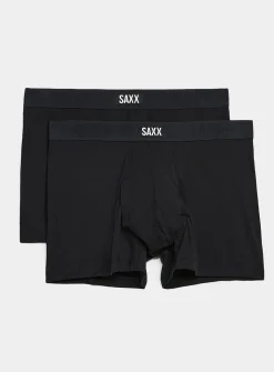 3" black trunks