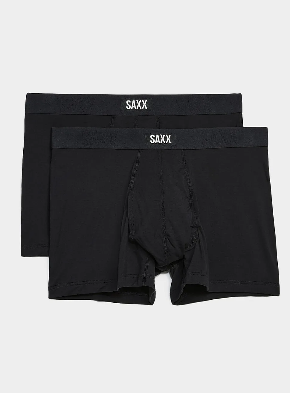3" black trunks
