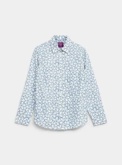 Blooming print shirt