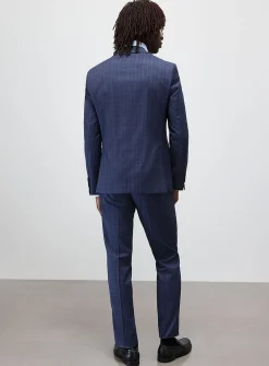 Blue Prince of Wales suit