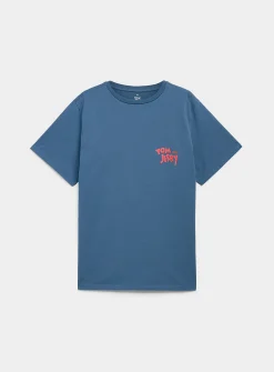 Blue Tom and Jerry t-shirt