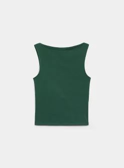 Boat-neck cami