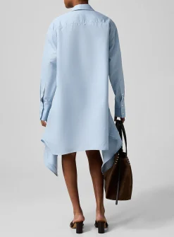Bows and bib shirtdress