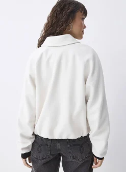 Boxy felt jacket