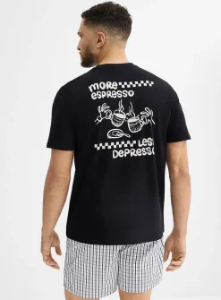 Breakfast print T-shirt