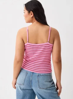 Bright stripe cami