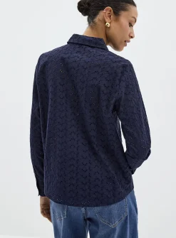 Broderie anglaise shirt