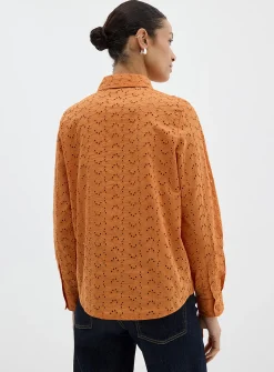 Broderie anglaise shirt