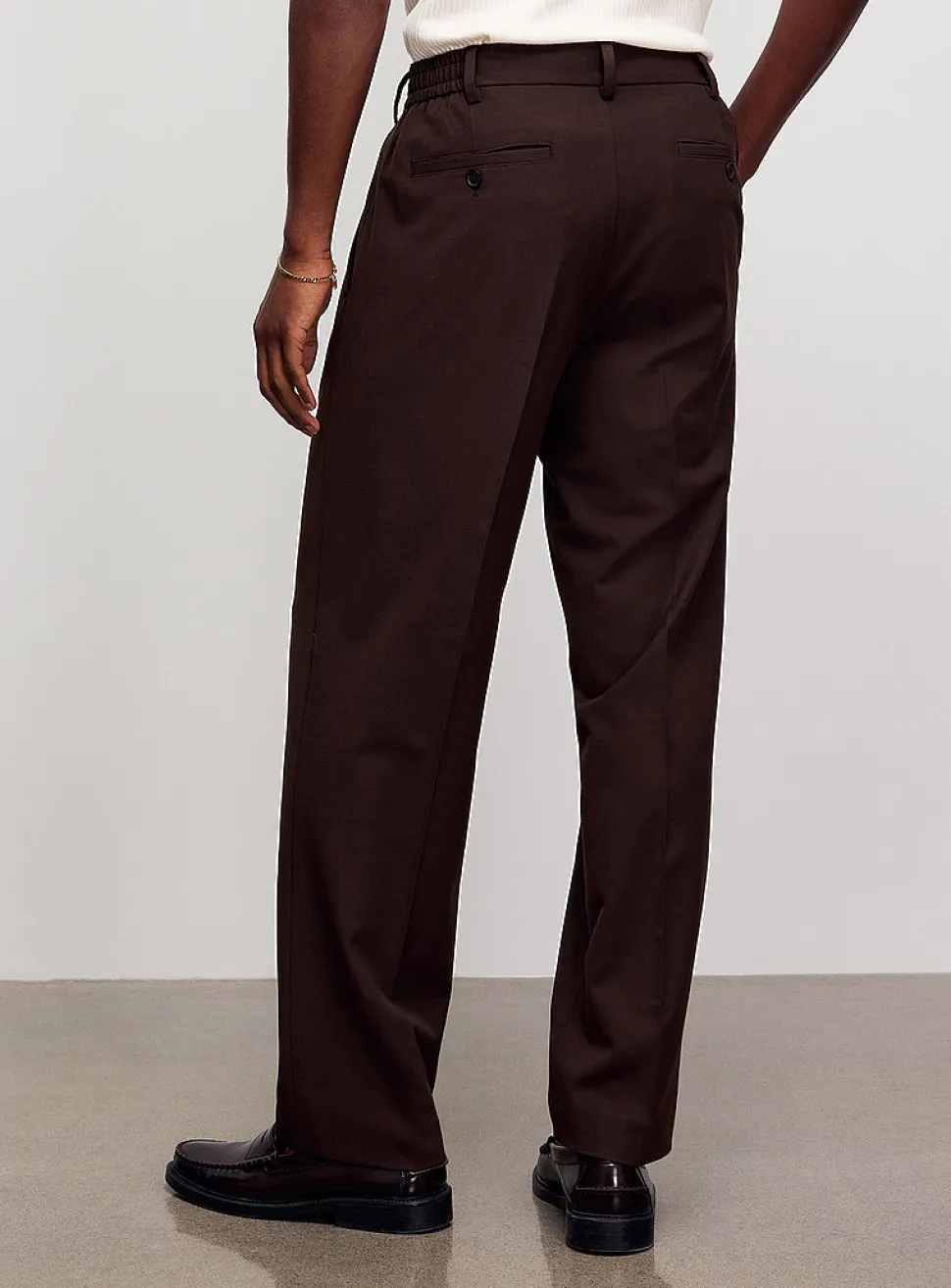 Brown soft pant