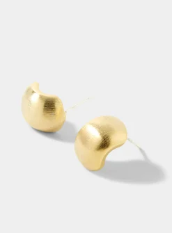Brushed half-hoops