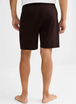 Brushed jersey pyjama short