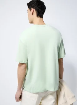 Brushed-jersey T-shirt