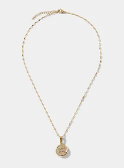 Burberry medallion upcycled chain