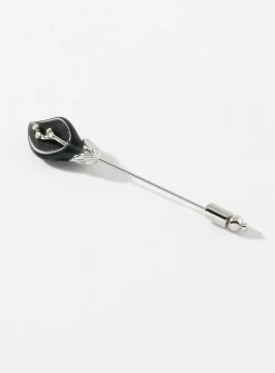 Calas lily tie pin