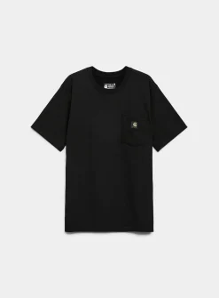 Camo-logo pocket T-shirt