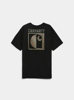 Camo-logo pocket T-shirt