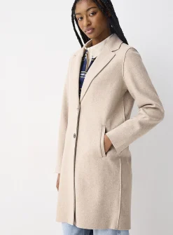 Carrie felted overcoat