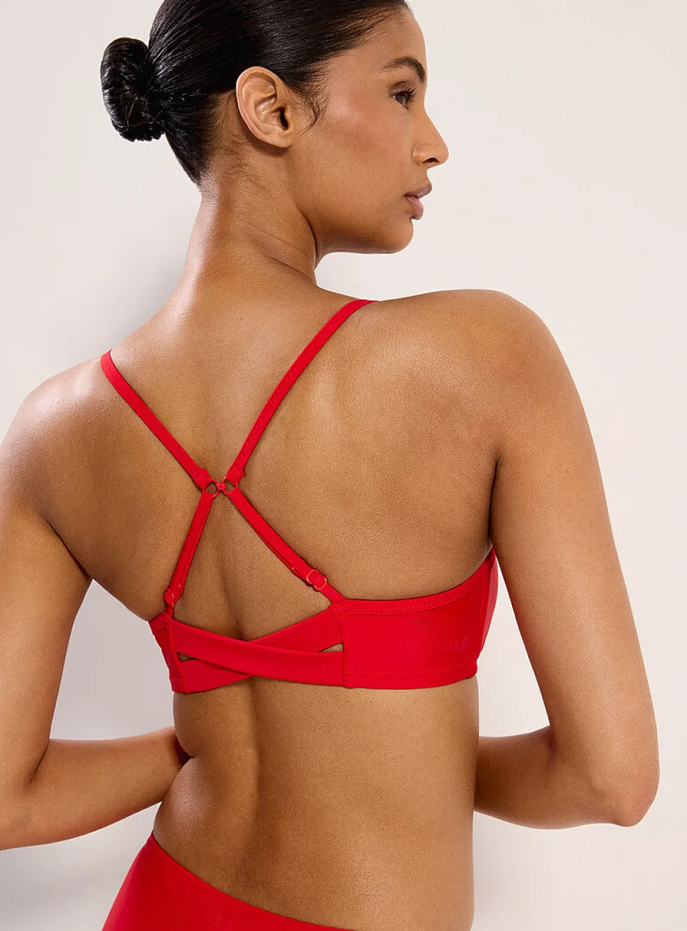 Catarina striped bralette top
