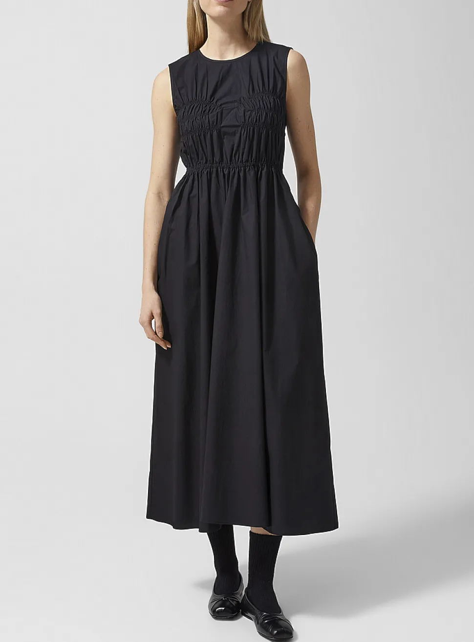 Christy poplin dress