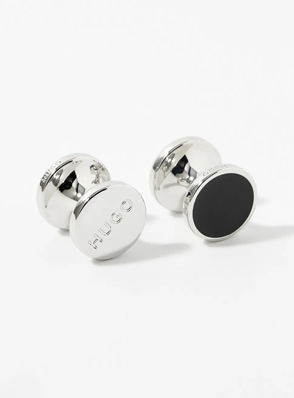 Colourful disc cufflinks