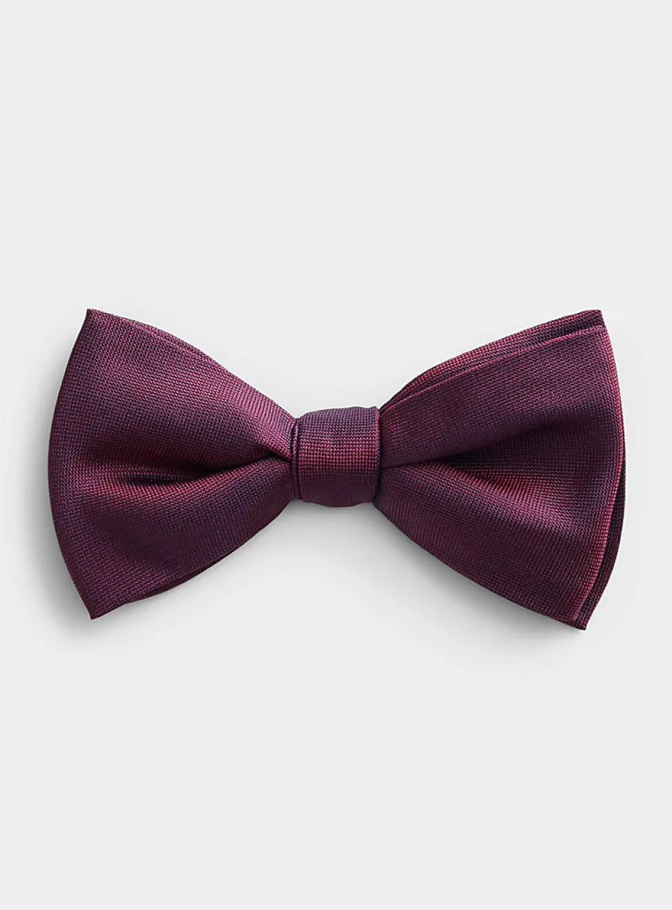 Colourful micro-check bow tie