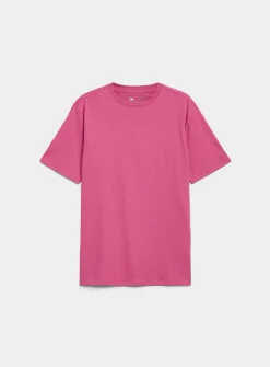 Colourful 100% organic cotton crew-neck T-shirt