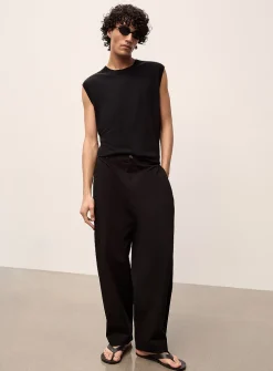 Colourful twill pant