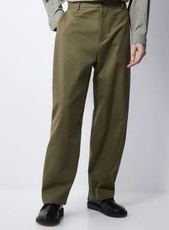 Colourful twill pant