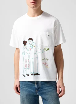 Companion embroidered T-shirt