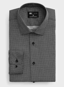 Contrasting mini-star shirt