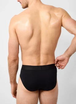 Contrast logo waist brief