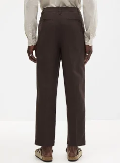 Cotton-linen pant