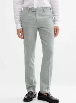 Cotton-linen pant