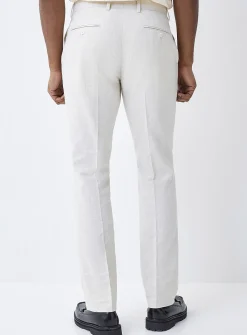 Cotton-linen pant