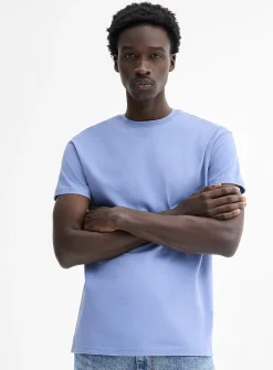 Crew-neck straight T-shirt