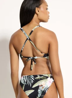 Cross strap knot-like bralette