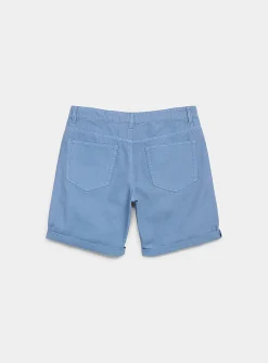 Cuffed 5-pocket short