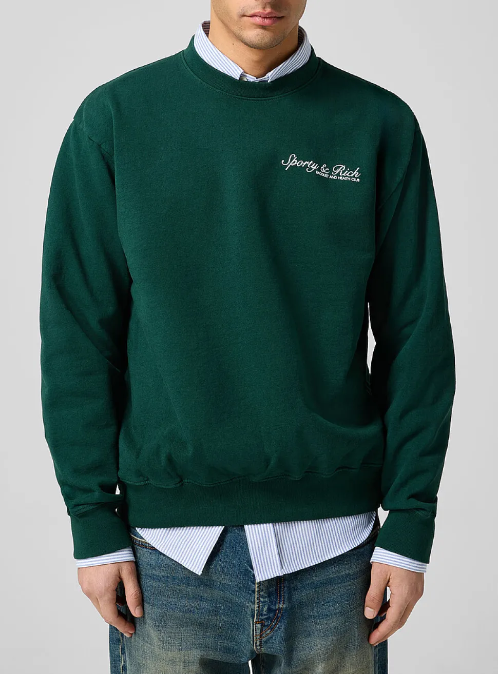 Cursive logo sweatshirt